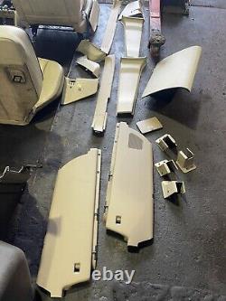 Range Rover P38 2.5 4.0 4.6 Cream 5 Bar Leather Interior Seats Upgrade 94-02