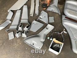 Range Rover P38 2.5 4.0 4.6 Granite Grey Leather Interior Seats Door Cards 94-02