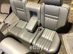 Range Rover P38 2.5 4.0 4.6 Granite Grey Leather Interior Seats Door Cards 94-02