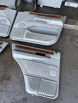Range Rover P38 2.5 4.0 4.6 Grey Leather Interior Seats Panels Trim 94-00