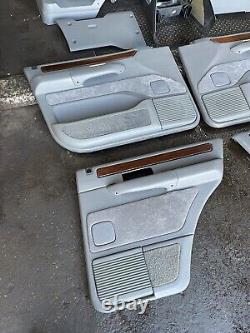 Range Rover P38 2.5 4.0 4.6 Grey Leather Interior Seats Panels Trim 94-00