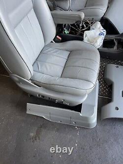 Range Rover P38 2.5 4.0 4.6 Grey Leather Interior Seats Panels Trim 94-00