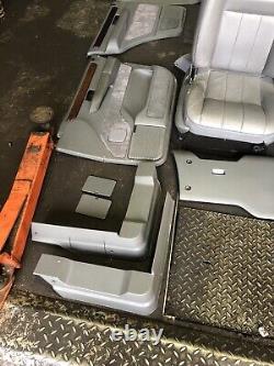 Range Rover P38 2.5 4.0 4.6 Grey Leather Interior Seats Panels Trim 94-02