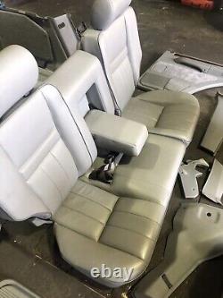 Range Rover P38 2.5 4.0 4.6 Grey Leather Interior Seats Panels Trim 94-02