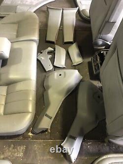 Range Rover P38 2.5 4.0 4.6 Grey Leather Interior Seats Panels Trim 94-02