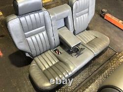 Range Rover P38 2.5 4.0 4.6 Manual Dark Grey Leather Interior Seats 94-02 Camper