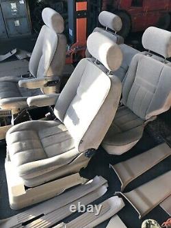 Range Rover P38 2.5 4.0 4.6 Sand Biscuit Cloth Interior Seats Plastic Trim 94-02