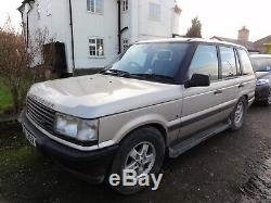 Range Rover P38 2.5dt 1998 Owned Local Rugby Record Holder. Spares Or Repair