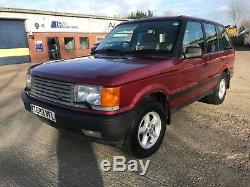 Range Rover P38 4.6 HSE, Roika Red, Full Cream Leather