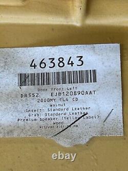 Range Rover P38 95-02 OEM Left Front Interior Door Panel Walnut EJB120890AAT