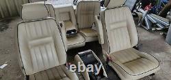 Range Rover P38 Autobiography Seats With Wood Picnic Tables And Vhs System