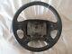 Range Rover P38 Black Leather Steering Wheel With Ice Con New Nos