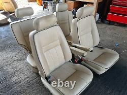 Range Rover P38 Cream Leather Electric Interior Seats