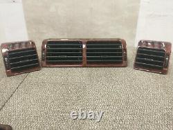 Range Rover P38 Dash Air Vents Walnut