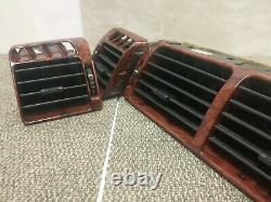 Range Rover P38 Dash Air Vents Walnut