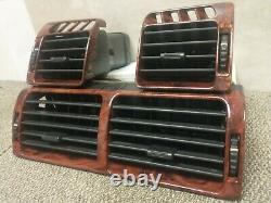 Range Rover P38 Dash Air Vents Walnut