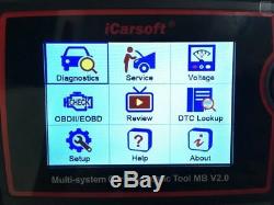 Range Rover P38 Diagnostic Scan Tool Fault Code Reader iCarsoft LR V2.0