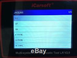 Range Rover P38 Diagnostic Scan Tool Fault Code Reader iCarsoft LR V2.0