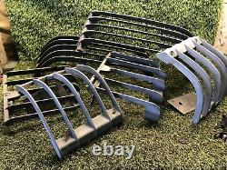 Range Rover P38 Full Set Of Light Guard Protectors Trim Grills Brackets 94-02