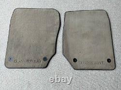 Range Rover P38 GENUINE Cream Front Foot Mats Lightstone