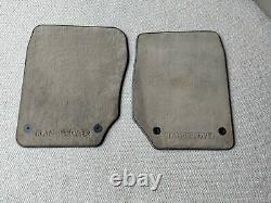 Range Rover P38 GENUINE Cream Front Foot Mats Lightstone