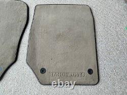 Range Rover P38 GENUINE Cream Front Foot Mats Lightstone