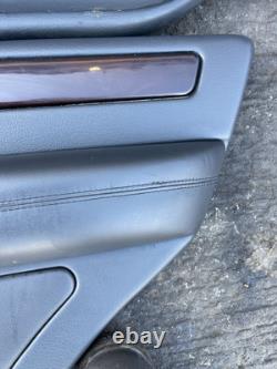 Range Rover P38 Genuine Set Of Vogue Black Door Cards Panels Front Rear 94-02