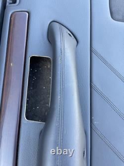 Range Rover P38 Genuine Set Of Vogue Black Door Cards Panels Front Rear 94-02