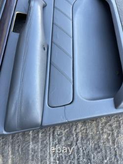 Range Rover P38 Genuine Set Of Vogue Black Door Cards Panels Front Rear 94-02