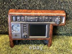 Range Rover P38 Genuine Walnut Switch Centre Surround Upgrade Sat Nav 94-02