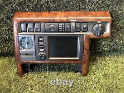 Range Rover P38 Genuine Walnut Switch Centre Surround Upgrade Sat Nav 94-02