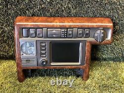 Range Rover P38 Genuine Walnut Switch Centre Surround Upgrade Sat Nav 94-02