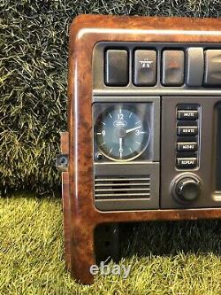 Range Rover P38 Genuine Walnut Switch Centre Surround Upgrade Sat Nav 94-02