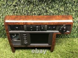 Range Rover P38 Genuine Walnut Switch Centre Surround Upgrade Sat Nav 94-02