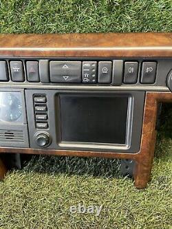 Range Rover P38 Genuine Walnut Switch Centre Surround Upgrade Sat Nav 94-02 Read