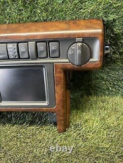 Range Rover P38 Genuine Walnut Switch Centre Surround Upgrade Sat Nav 94-02 Read