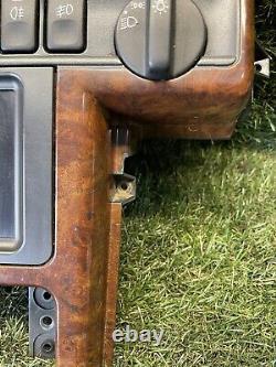 Range Rover P38 Genuine Walnut Switch Centre Surround Upgrade Sat Nav 94-02 Read