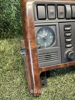 Range Rover P38 Genuine Walnut Switch Centre Surround Upgrade Sat Nav 94-02 Read