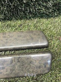 Range Rover P38 Genuine Westminster Green Walnut Door Panel Inserts Trims 94-02