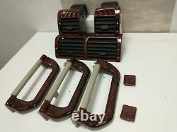 Range Rover P38 Grab Handles And Dash Vents Walnut