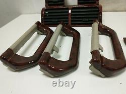 Range Rover P38 Grab Handles And Dash Vents Walnut