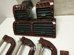 Range Rover P38 Grab Handles And Dash Vents Walnut