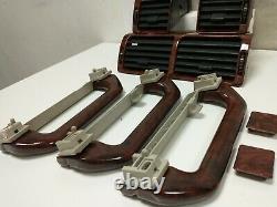 Range Rover P38 Grab Handles And Dash Vents Walnut