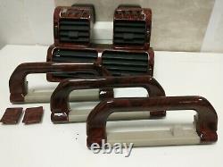 Range Rover P38 Grab Handles And Dash Vents Walnut