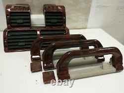 Range Rover P38 Grab Handles And Dash Vents Walnut