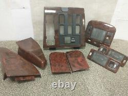 Range Rover P38 New Window Switch Panel, Arm, Tweeter, Light Covers Walnut