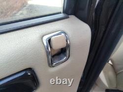 Range Rover P38 Rare Autobiography 30th Chrome Door Lock Surrounds