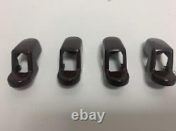 Range Rover P38 SEAT BELT BOLT COVERS WALNUT EFFECT