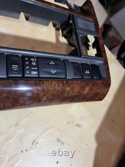 Range Rover P38 Sat Nav Wood Center Console Surround With Switches