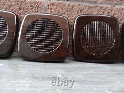 Range Rover P38 Small Speaker Grills Walnut